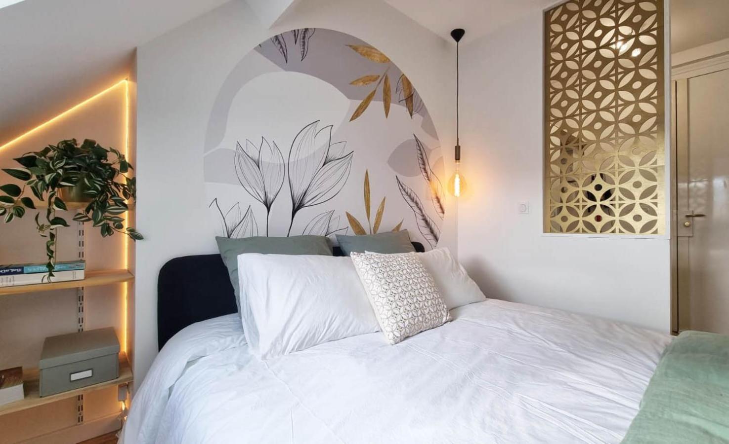 Appartement Hagaki Vue Panoramique Proche Gare Netflix Grenoble Bagian luar foto